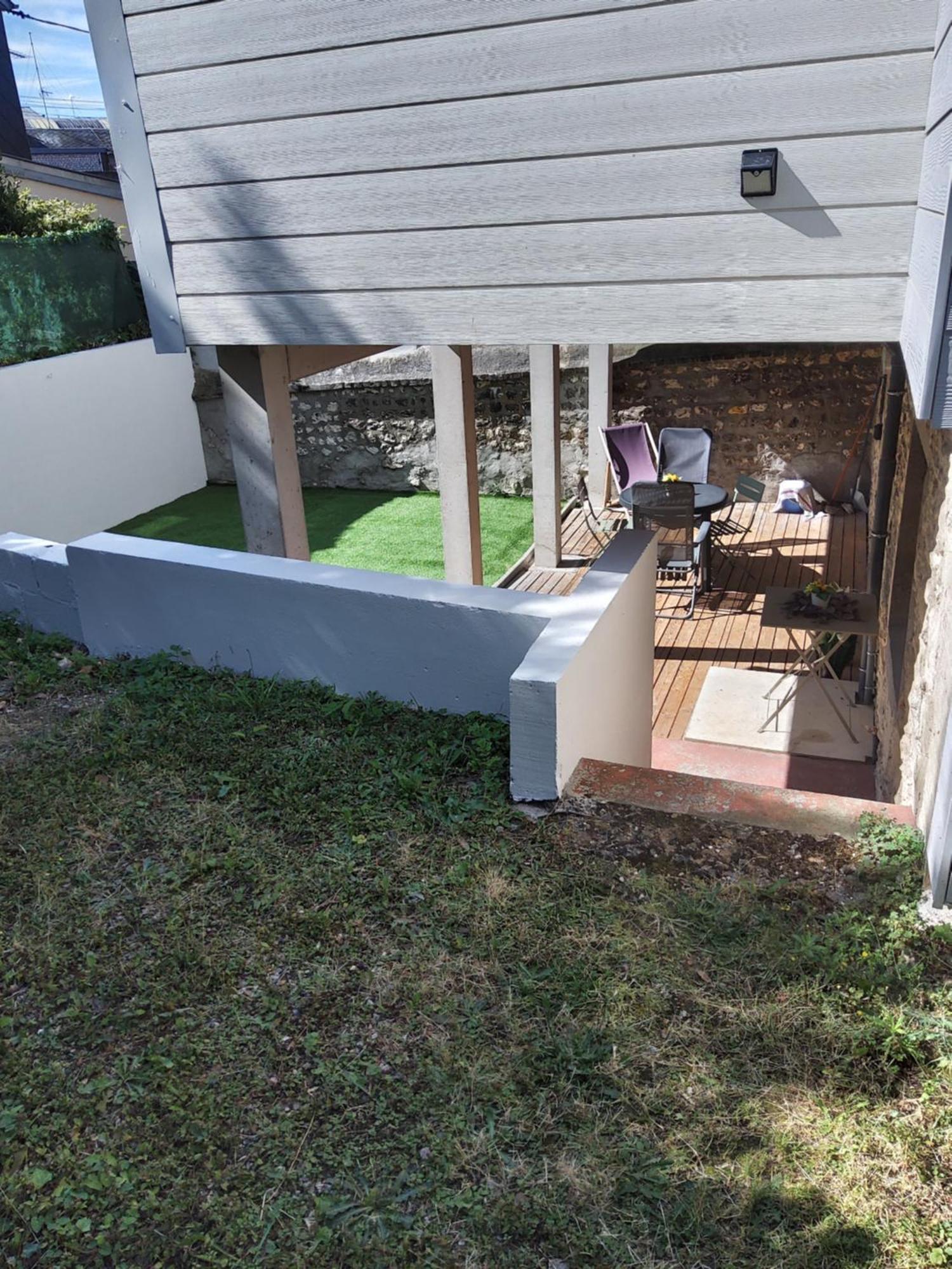 Meuble Avec Cour Lejlighed Sotteville-lès-Rouen Værelse billede