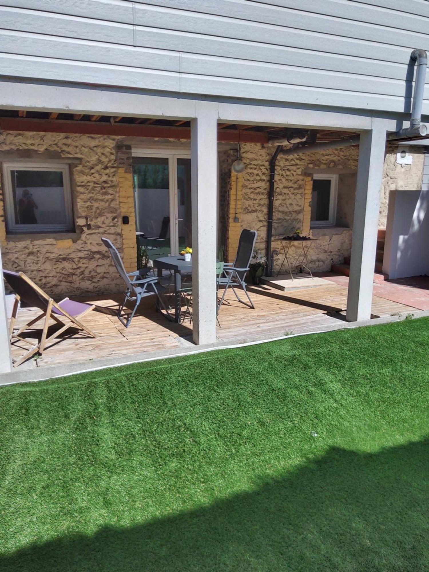 Meuble Avec Cour Lejlighed Sotteville-lès-Rouen Værelse billede